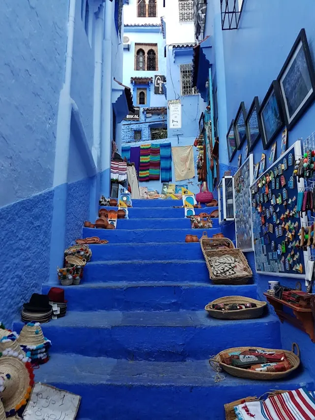 Chefchaouen ლურჯი ქალაქი მაროკოში — მაროკოს ვიზა ქართველებისთვის